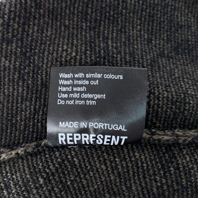 REPRESENT / リプレゼント | Camo Sweater ジャガード プルオーバー ニット | M | メンズ