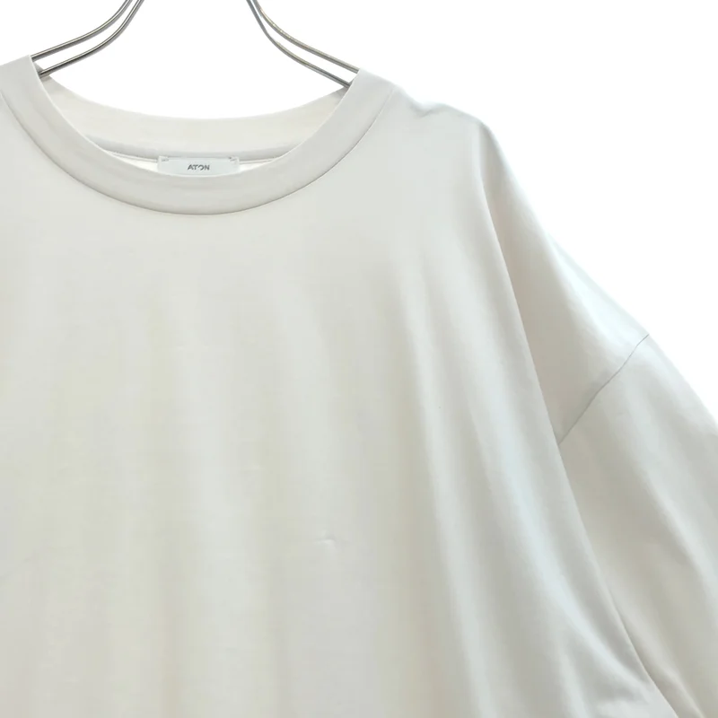 ATON / エイトン | SUVIN 60/2 オーバーサイズ Tシャツ | 6 | メンズ