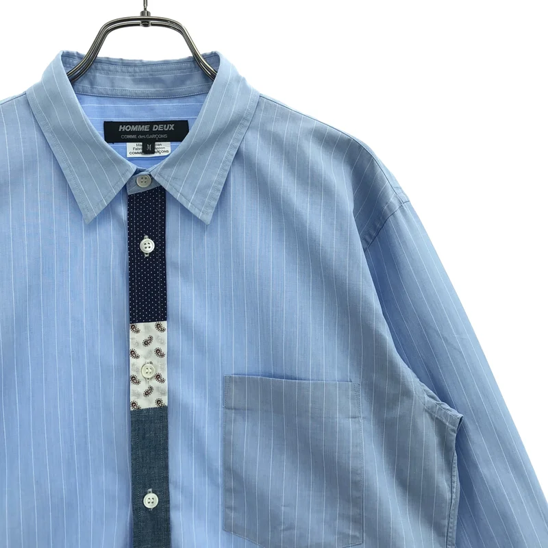 COMME des GARCONS HOMME DEUX / コムデギャルソンオムドゥ | 2014SS | ストライプシャツ | M | メンズ