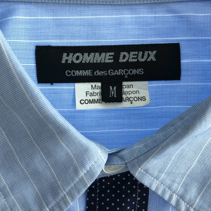 COMME des GARCONS HOMME DEUX / コムデギャルソンオムドゥ | 2014SS | ストライプシャツ | M | メンズ