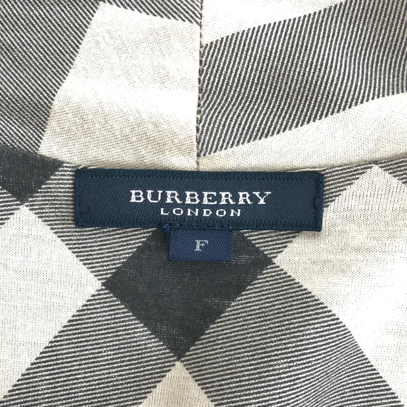 BURBERRY LONDON / バーバリーロンドン | ノバチェック ボタンレスカーディガン B1P55-555-09 | F | レディース