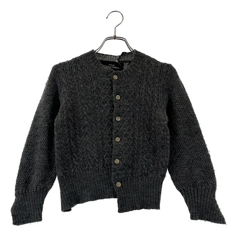 tricot COMME des GARCONS / トリココムデギャルソン | 2007AW | ケーブルニット 捻れ カーディガン |
