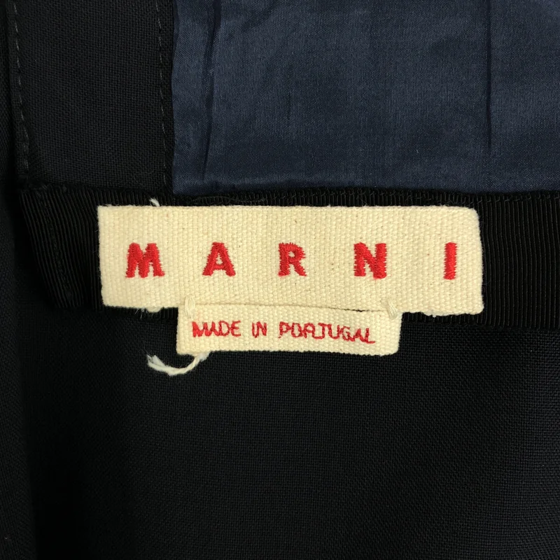 MARNI / マルニ | ウール プリーツ ロングスカート | 42 | レディース