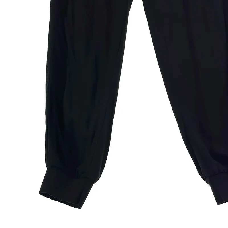 MM6 Maison Martin Margiela / エムエムシックスメゾンマルタンマルジェラ | 2011AW | レーヨン混 タック ジョガーパンツ | 40 | レディース
