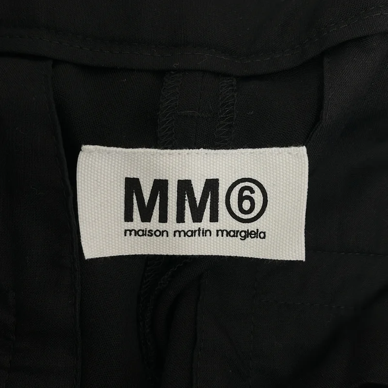 MM6 Maison Martin Margiela / エムエムシックスメゾンマルタンマルジェラ | 2011AW | レーヨン混 タック ジョガーパンツ | 40 | レディース