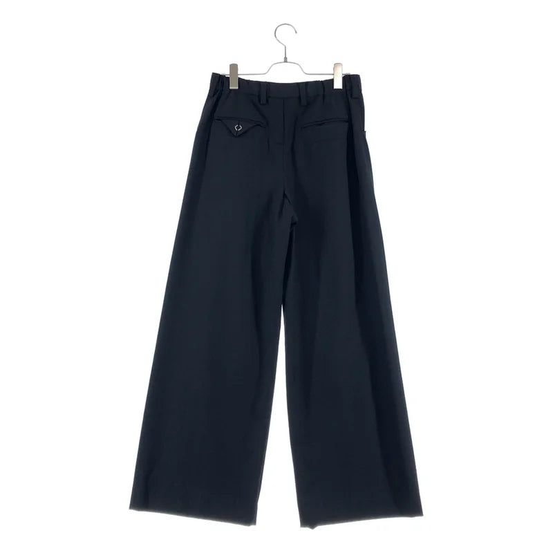 スラックス SUNSEA SNM-Blue2 Wide Straight Pants SUNSEA 21ss SNM-BLUE2 w/耳 STRAIGHT PANTS メンズ スラックス 【公式