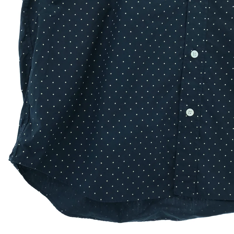 everyone / エブリワン | dot button-down short sleeve shirt ボタンダウンドット シャツ | XL | メンズ