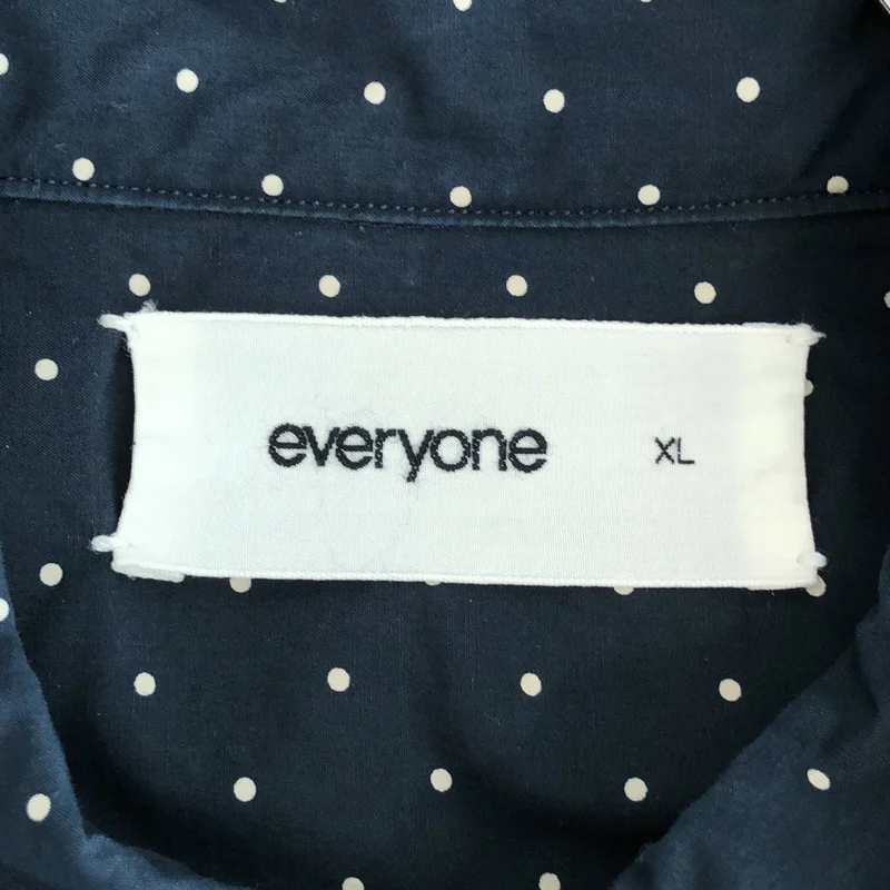 everyone / エブリワン | dot button-down short sleeve shirt ボタンダウンドット シャツ | XL | メンズ