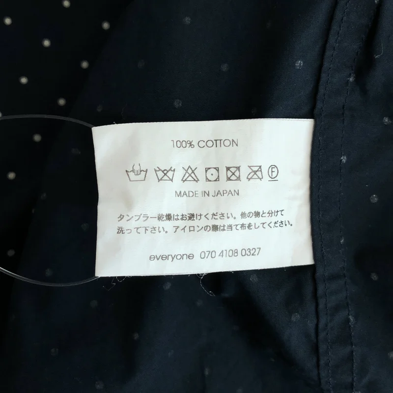 everyone / エブリワン | dot button-down short sleeve shirt ボタンダウンドット シャツ | XL | メンズ