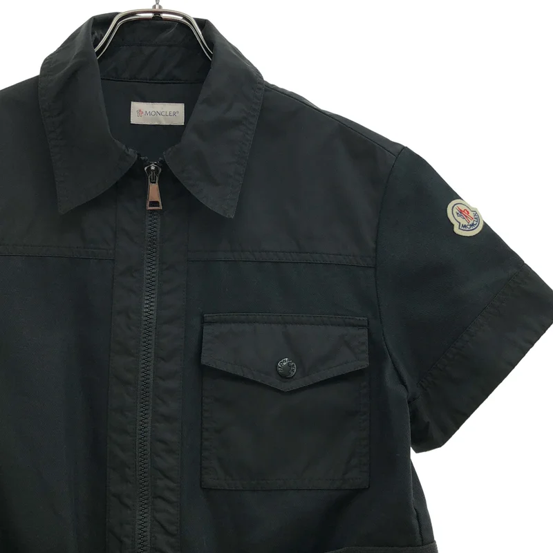 MONCLER / モンクレール | ABITO DRESS 異素材切替 ジップアップ