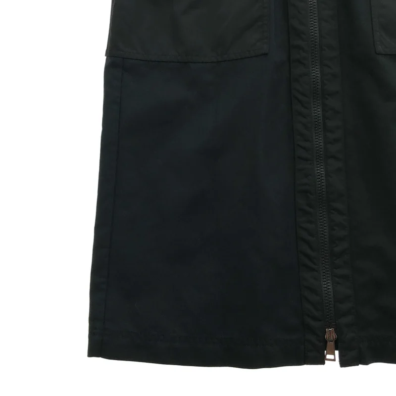 MONCLER / モンクレール | ABITO DRESS 異素材切替 ジップアップ ワンピース | 38 | レディース