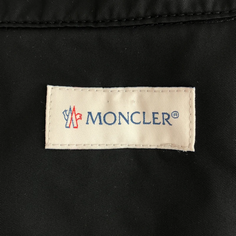 MONCLER / モンクレール | ABITO DRESS 異素材切替 ジップアップ ワンピース | 38 | レディース