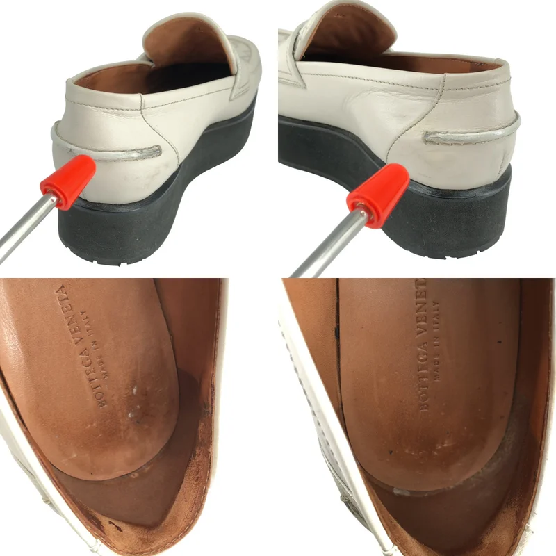 BOTTEGA VENETA / ボッテガヴェネタ | イントレチャート プラットフォーム ローファー | 36 | レディース