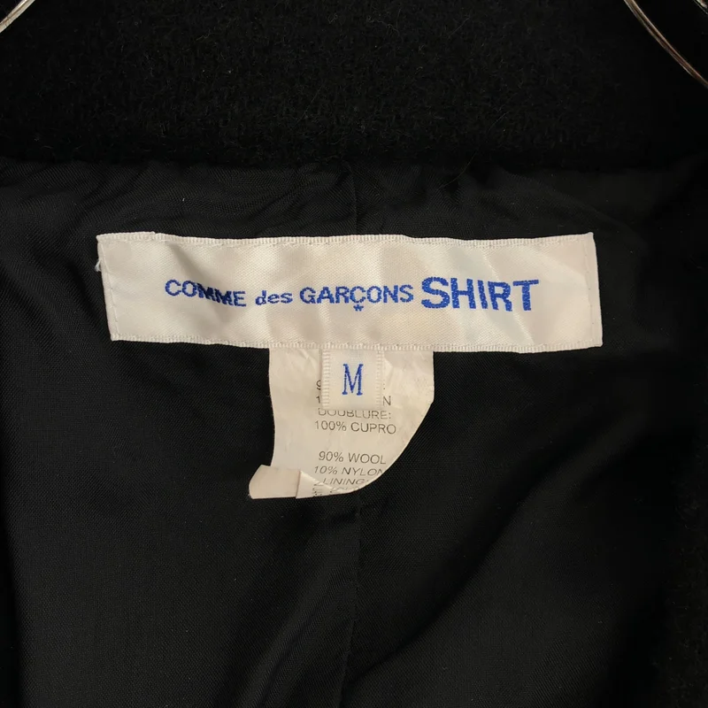 COMME des GARCONS SHIRT / コムデギャルソンシャツ | ウール ピーコート | M | メンズ