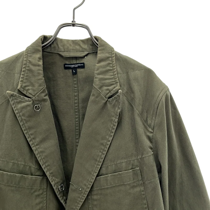 Engineered Garments / エンジニアドガーメンツ | ヘリンボーン ワークテーラードジャケット | L | メンズ