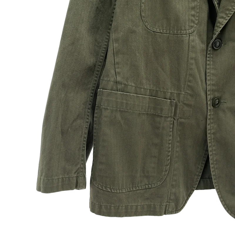 Engineered Garments / エンジニアドガーメンツ | ヘリンボーン ワークテーラードジャケット | L | メンズ