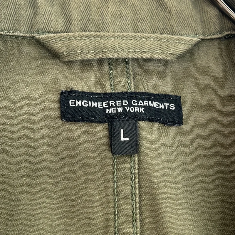 Engineered Garments / エンジニアドガーメンツ | ヘリンボーン ワークテーラードジャケット | L | メンズ