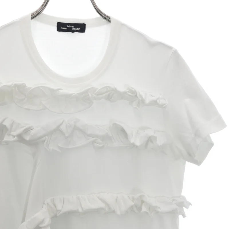 tricot COMME des GARCONS / トリココムデギャルソン | 2020AW | レイヤード フリル Tシャツ | S | レディース