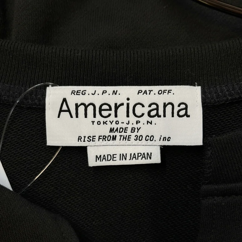 Americana / アメリカーナ | adam et rope 別注 ロゴジップ スウェット トップス |