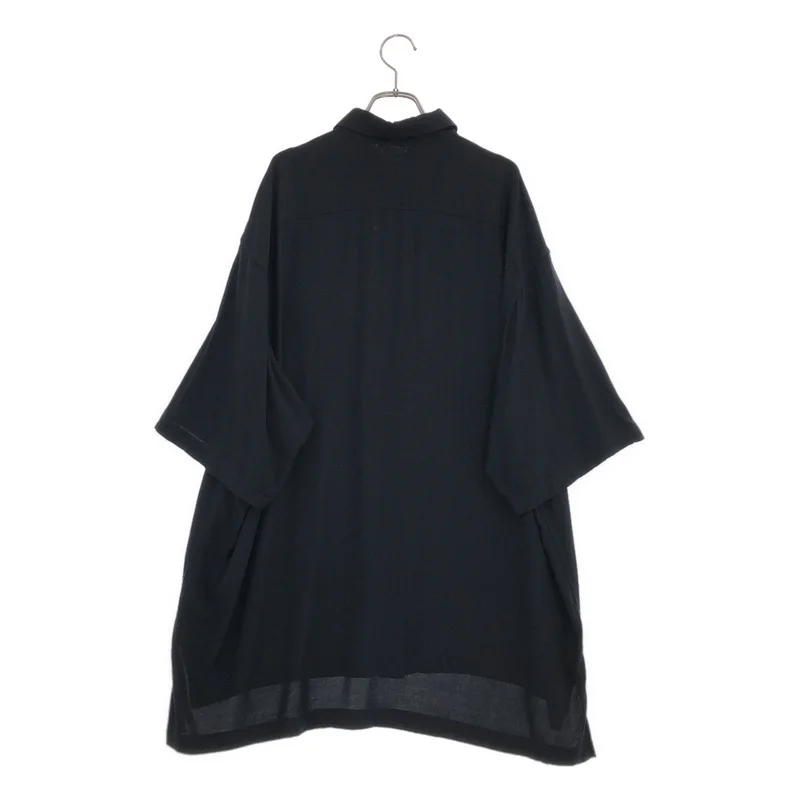 S'YTE YOHJI YAMAMOTO / サイトヨウジヤマモト | RAYON TWILL OVERSIZED SHORT SLEEVE SHIRT レーヨン オーバーサイズ シャツ | 3 | メンズ