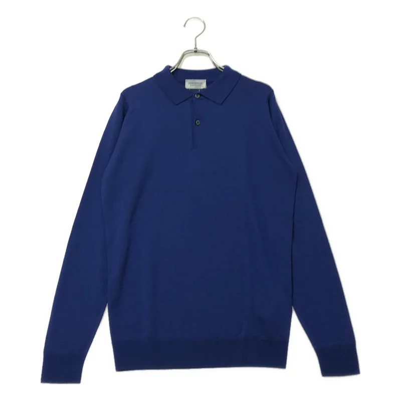 JOHN SMEDLEY / ジョンスメドレー | メリノウール ニットポロシャツ | S | メンズ