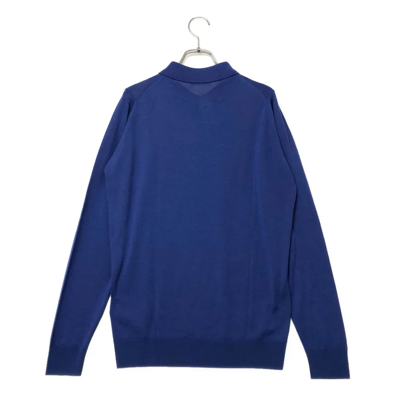 JOHN SMEDLEY / ジョンスメドレー | メリノウール ニットポロシャツ | S | メンズ