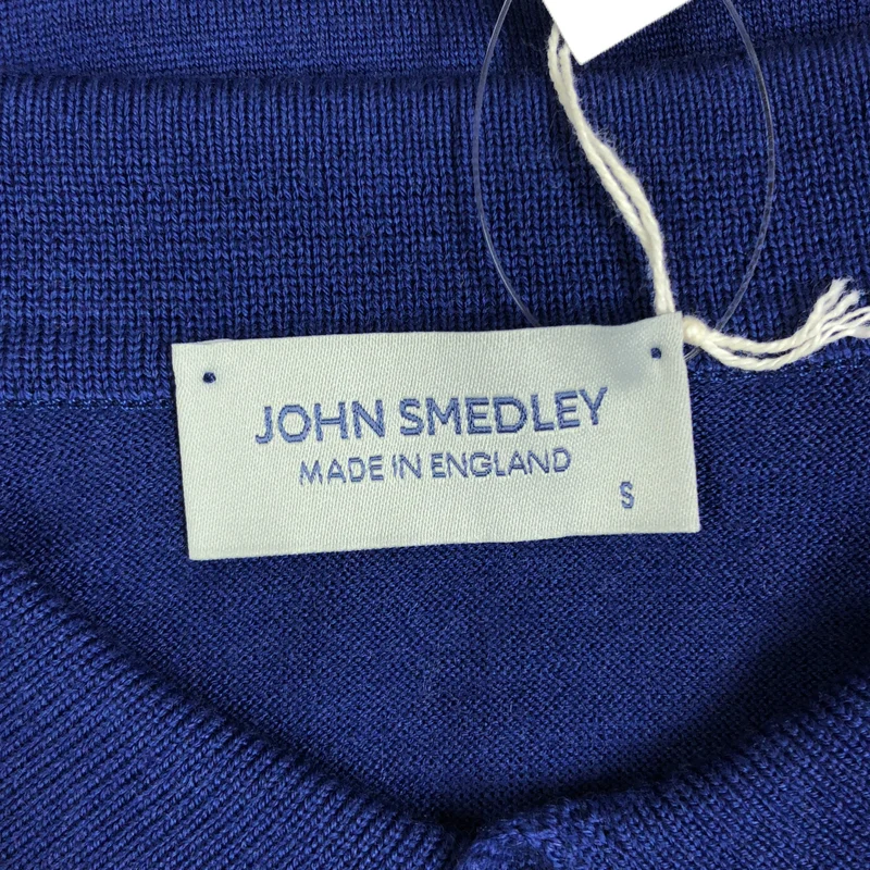 JOHN SMEDLEY / ジョンスメドレー | メリノウール ニットポロシャツ | S | メンズ