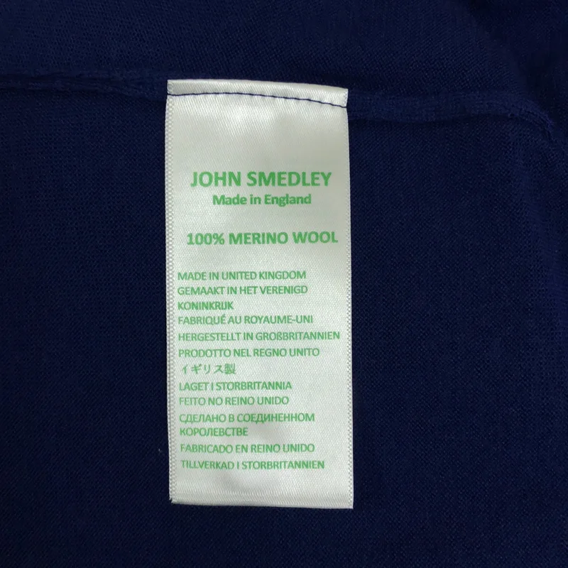 JOHN SMEDLEY / ジョンスメドレー | メリノウール ニットポロシャツ | S | メンズ