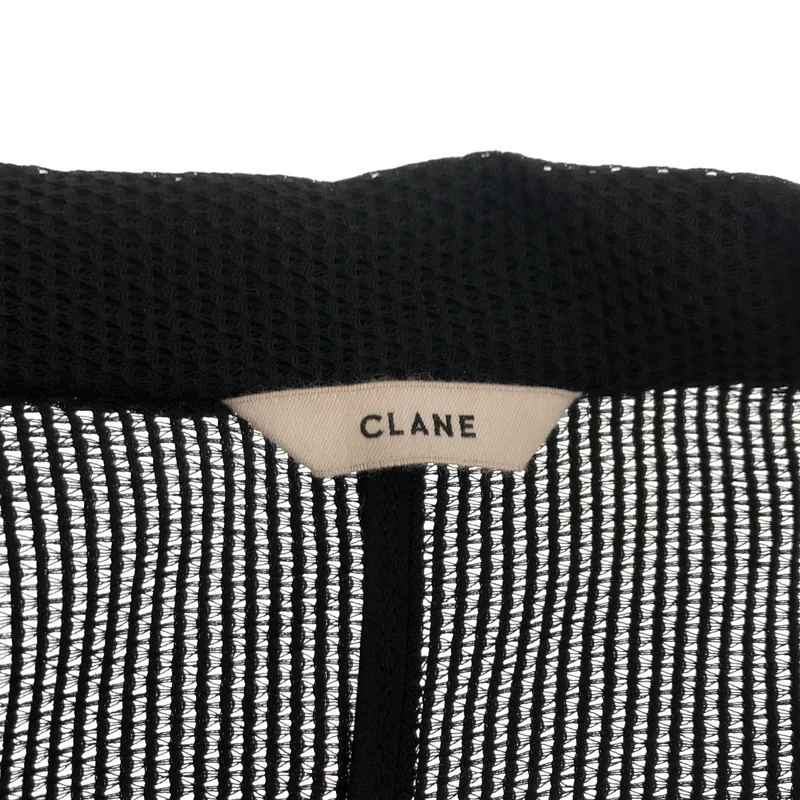 CLANE / クラネ | メッシュ ベルテッドテーラードジャケット | 1 | レディース