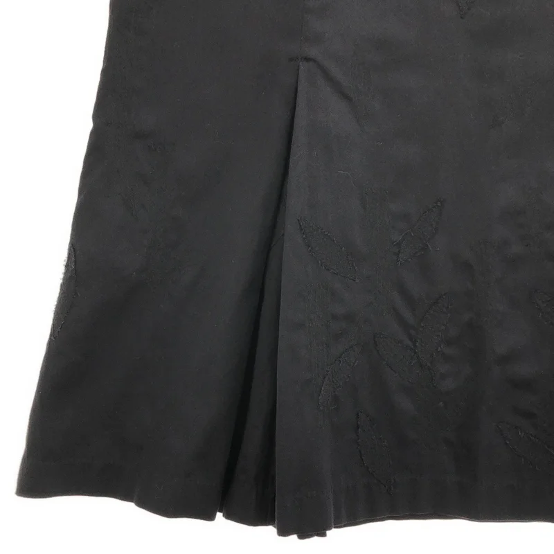 HaaT ISSEY MIYAKE / ハートイッセイミヤケ | 2007SS | コットン リーフ刺しゅう フロントタックスカート | 3 | レディース