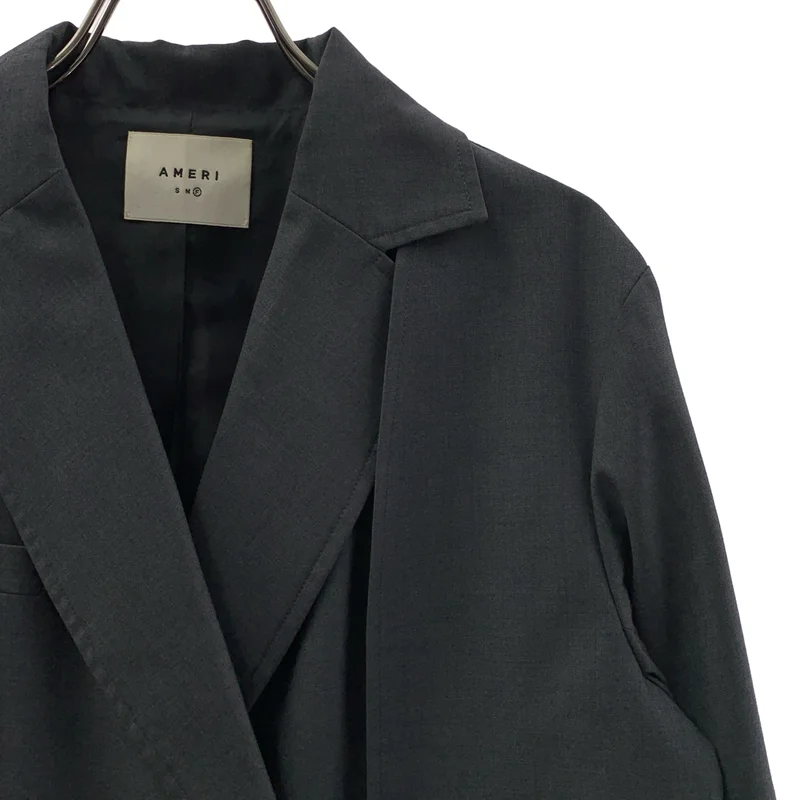 AMERI / アメリ | BELT TIE DUAL JACKET テーラードジャケット | F | レディース