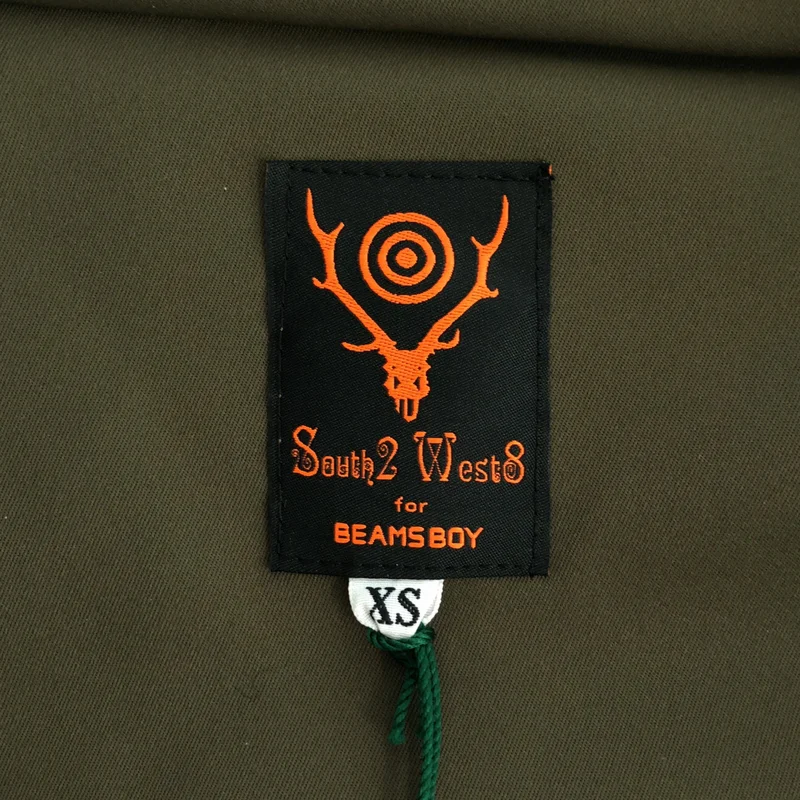 South2West8 S2W8 / サウスツーウエストエイト | BEAMS BOY 別注 / Trout Piping Vest ボア ベスト | XS | メンズ