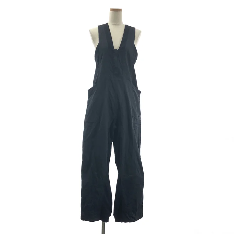 anuke / アンヌーク | 2025SS | Drawstring Vneck Combinaison / コットンドローストリング Vネックコンビネーション オールインワン | 38 | レディース
