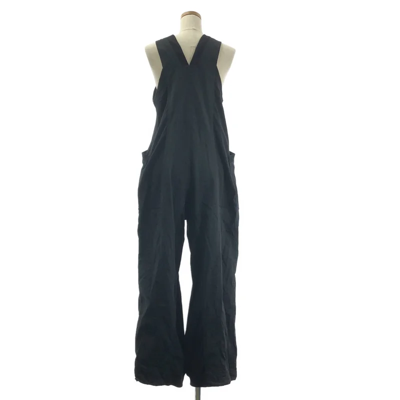anuke / アンヌーク | 2025SS | Drawstring Vneck Combinaison / コットンドローストリング Vネックコンビネーション オールインワン | 38 | レディース