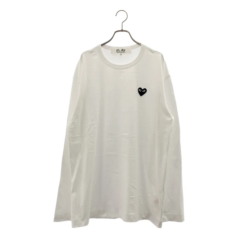 PLAY COMME des GARCONS / プレイコムデギャルソン | 2024 | ハートワッペン ロゴ オーバーサイズ カットソー | XXL | メンズ
