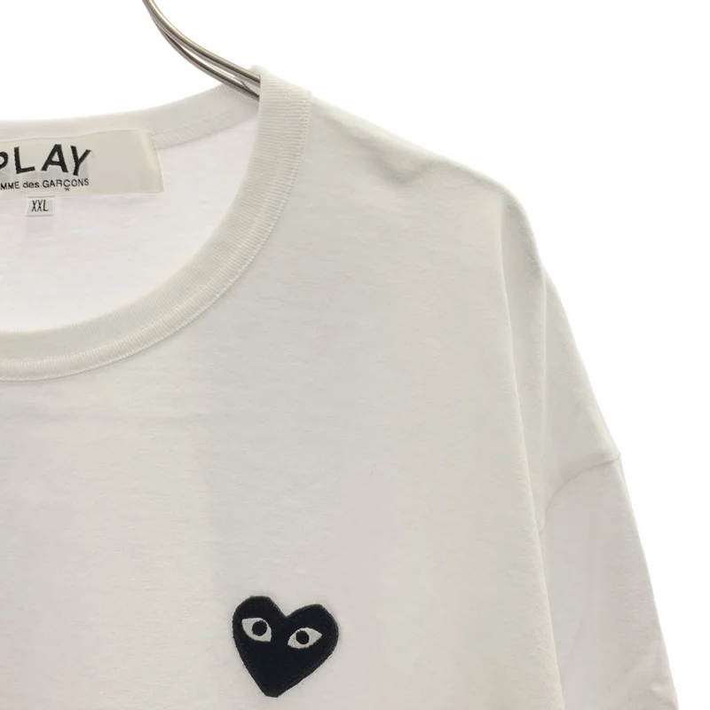 PLAY COMME des GARCONS / プレイコムデギャルソン | 2024 | ハートワッペン ロゴ オーバーサイズ カットソー | XXL | メンズ