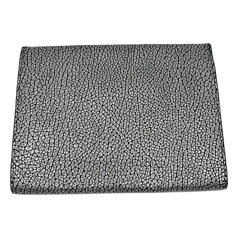 3.1 Phillip Lim / スリーワンフィリップリム | 型押し フラップ クラッチバッグ ポーチ / レオパード総裏地 |