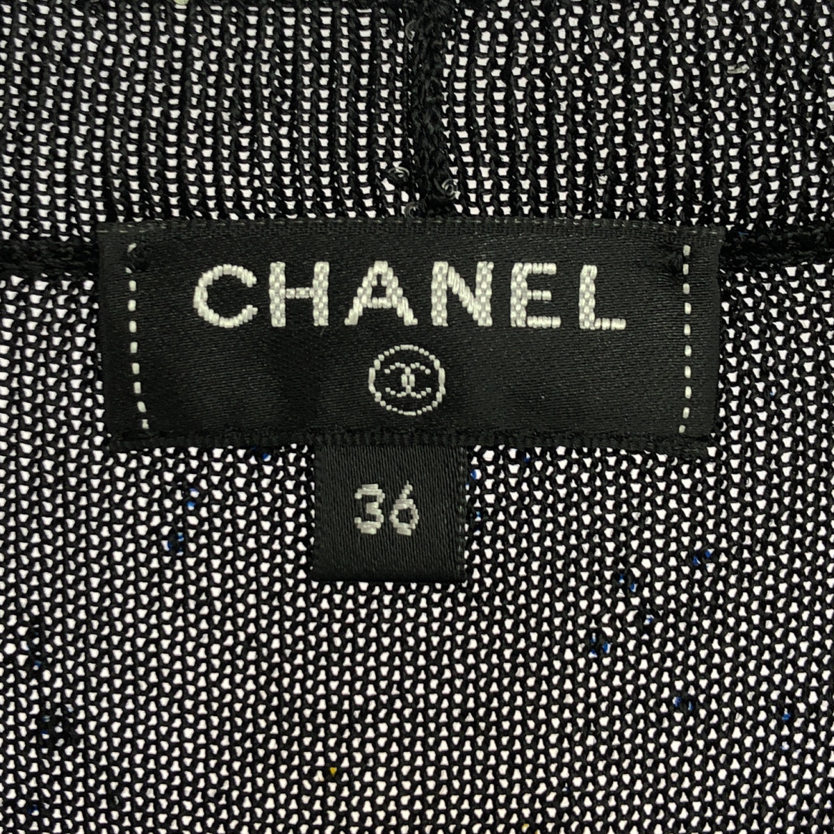 美品】 CHANEL / シャネル | MULTICOLOR CC LOGO EMBELLISHED CARDIGAN