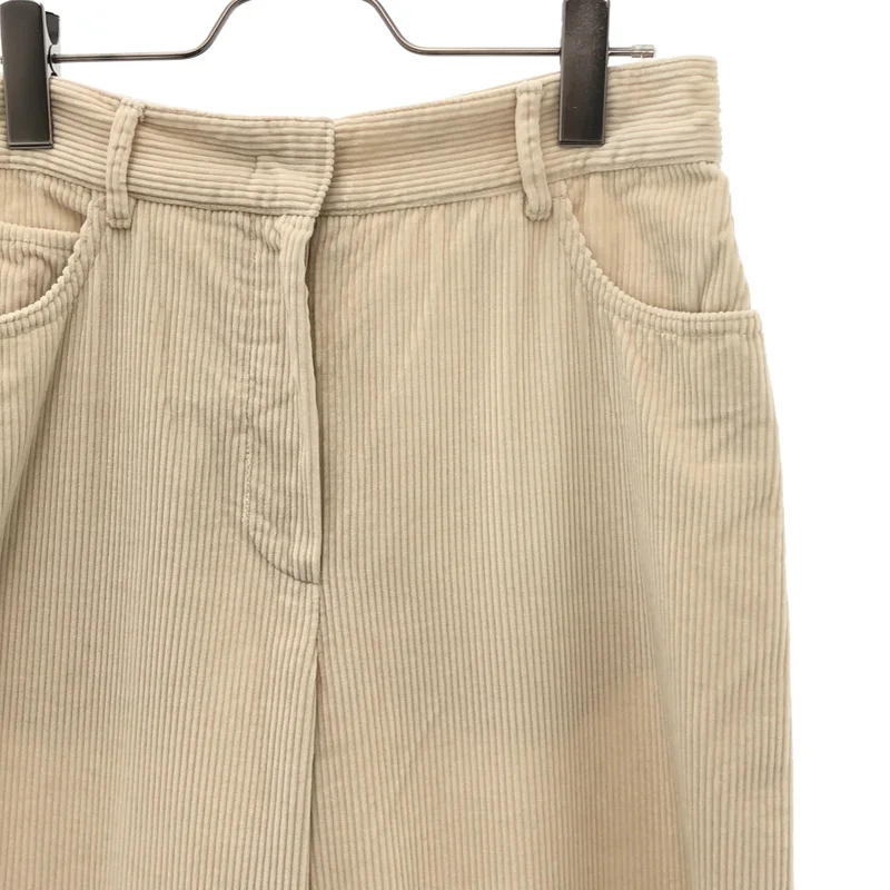 WEEKEND MAX MARA / ウィークエンドマックスマーラ | コーデュロイ ワイドパンツ | 36 | レディース