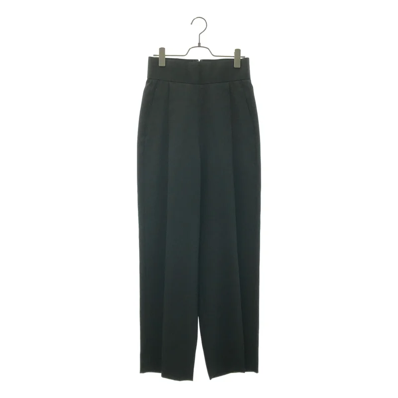 THE RERACS / ザリラクス | 2020SS | バックジップ タック ワイドスラックス パンツ | 38 | レディース