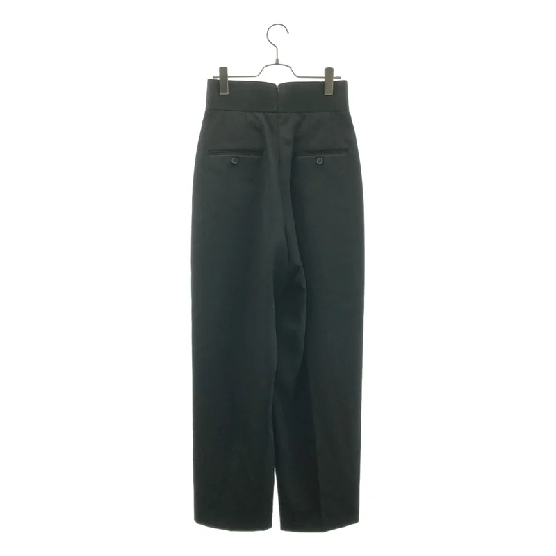 THE RERACS / ザリラクス | 2020SS | バックジップ タック ワイドスラックス パンツ | 38 | レディース