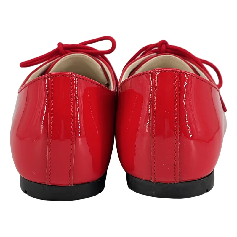 BIRKENSTOCK / ビルケンシュトック | ソンダース パテントレザー レースアップシューズ | 36E | レディース