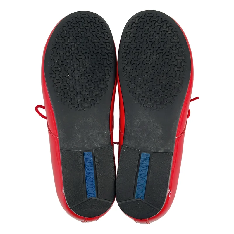BIRKENSTOCK / ビルケンシュトック | ソンダース パテントレザー レースアップシューズ | 36E | レディース