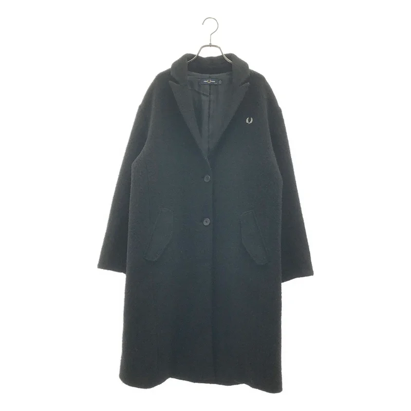 FRED PERRY / フレッドペリー | ウール混チェスターコート | 10 | レディース