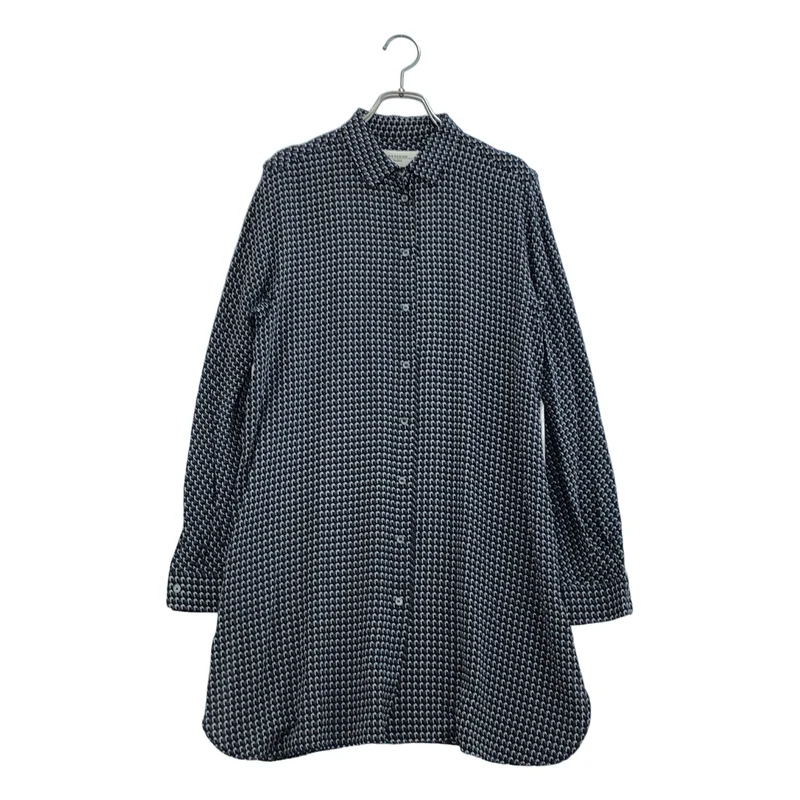 WEEKEND MAX MARA / ウィークエンドマックスマーラ | シルク ジオメトリック シャツ | 40 | レディース