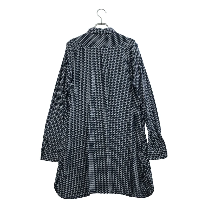 WEEKEND MAX MARA / ウィークエンドマックスマーラ | シルク ジオメトリック シャツ | 40 | レディース