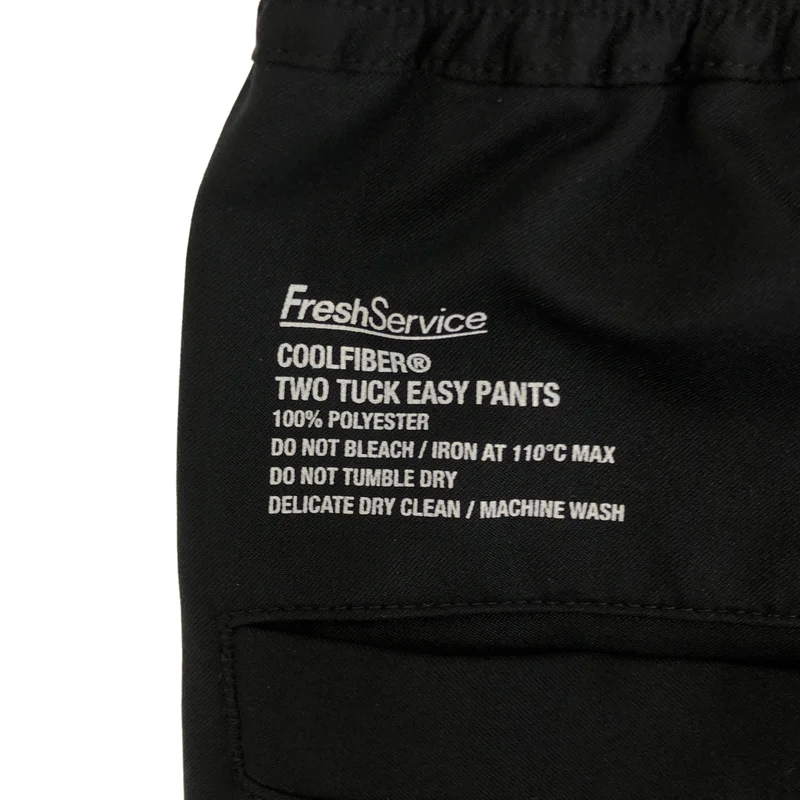 FreshService / フレッシュサービス | COOLFIBER TWO TUCK EASY PANTS / ドローストリング イージーパンツ | L | メンズ