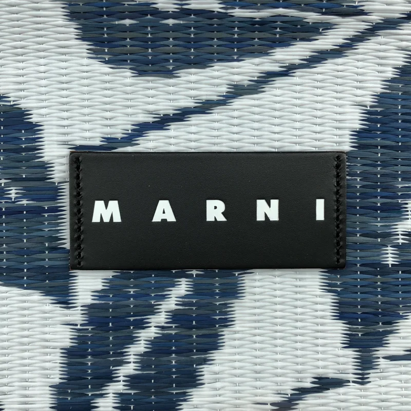 MARNI / マルニ | タタミ リーフ ロゴ トートバッグ |