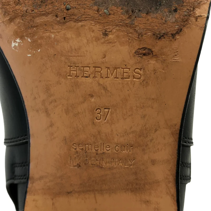 HERMES / エルメス | NEO ネオ ケリー金具 アンクル ショートブーツ | 37 | レディース