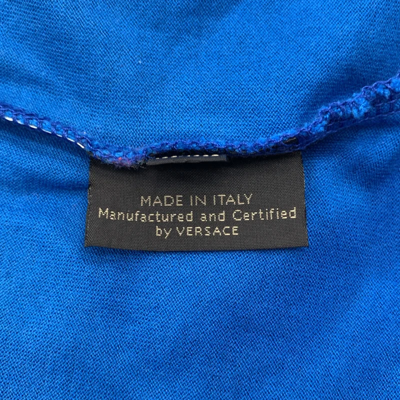 VERSACE / ヴェルサーチ | タイダイ染 メデューサロゴ プリント Tシャツ | XL | メンズ